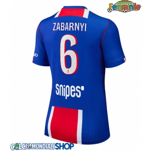 Maglie da calcio Paris Saint-Germain Ilya Zabarnyi #6 Prima Maglia Femminile 2026-27 Manica Corta